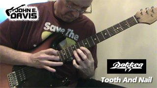 John Davis Guitar | Dokken Tooth And Nail