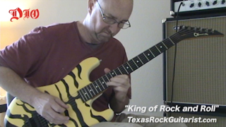 John Davis Guitar | Dio - King of Rock N Roll
