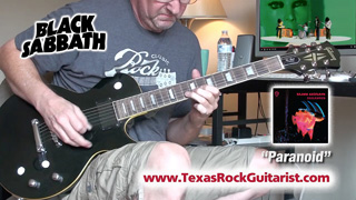 John Davis | Black Sabbath Paranoid Video