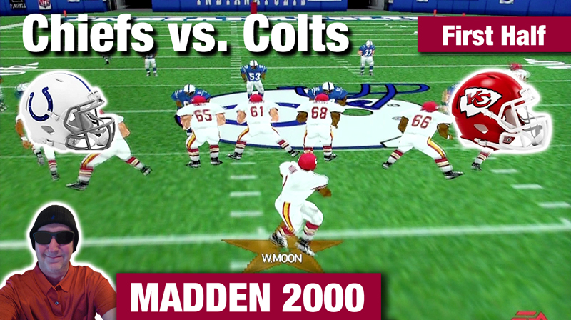Madden NFL 2000 Chiefs vs Colts