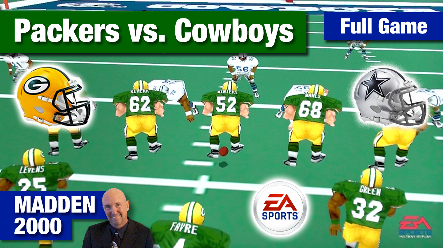 Madden NFL 2000 Video Packers at Cowboys