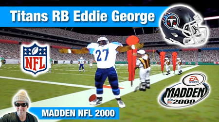 Tennessee Titans RB Eddie George Photo