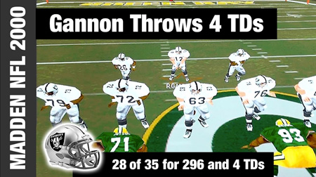 Oakland Raiders Rich Gannon Video Photo