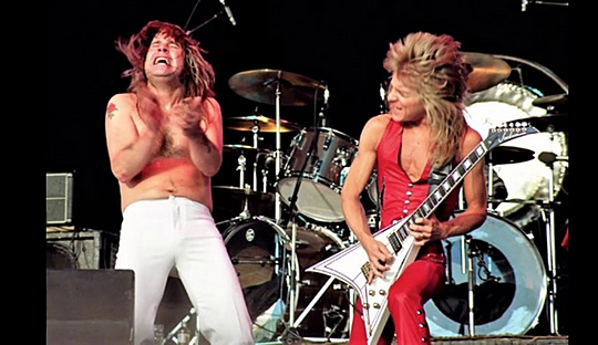 Osbourne formed the Blizzard of Ozz with Randy Rhaods.