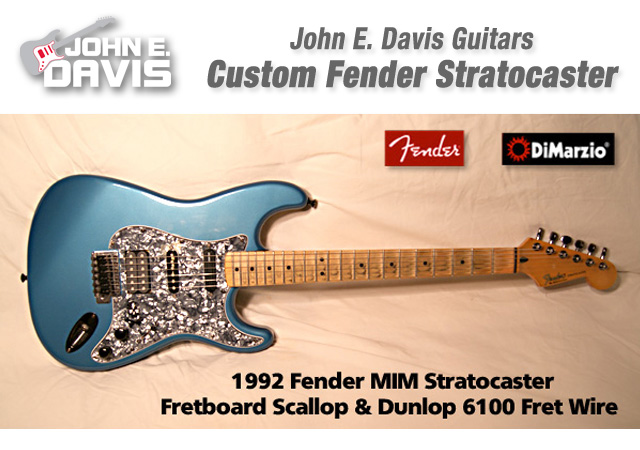 John Davis Custom Built Fender Guitar