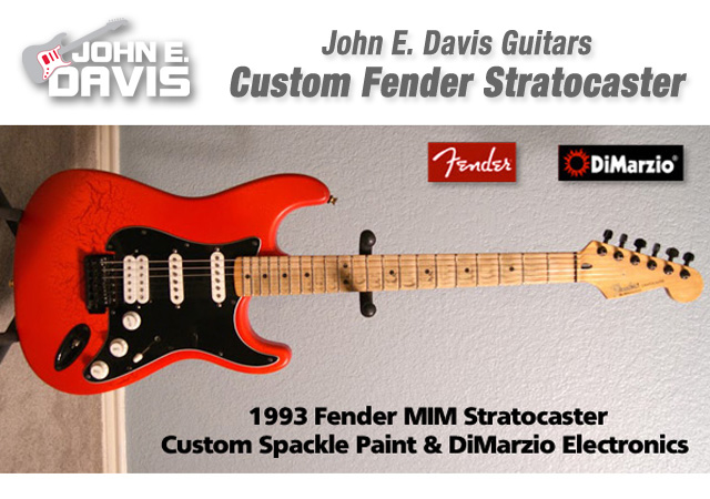 John Davis Custom Built Fender Guitar