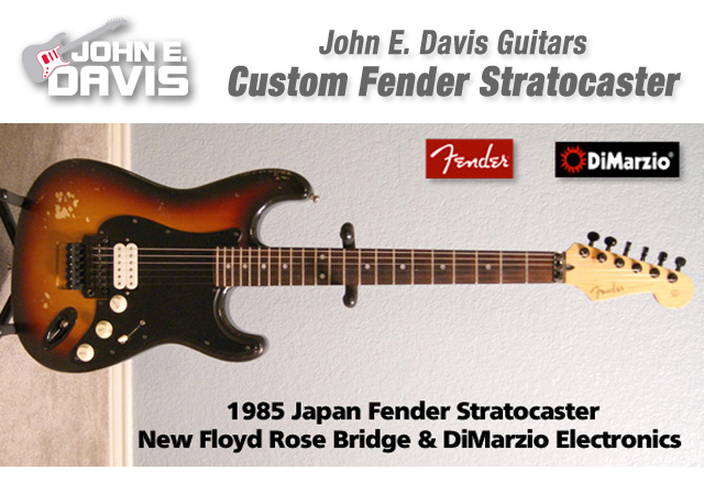 John Davis Custom Built Fender Guitar