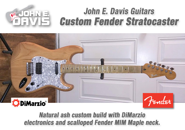John Davis Custom Built Fender Guitar