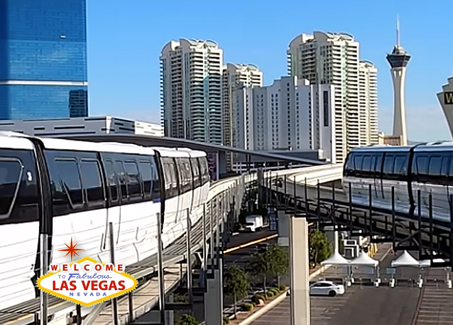 Las Vegas Monorail Train