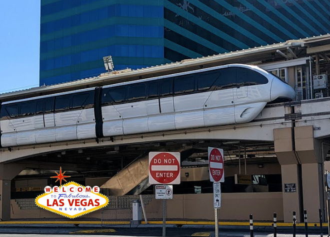 Ride The Las Vegas Monorail