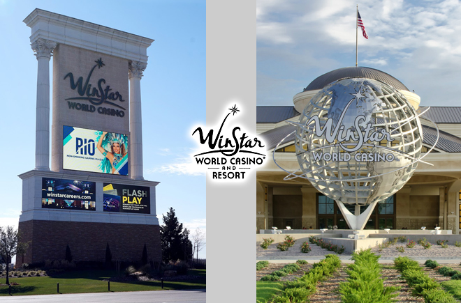 The WinStar World Casino & Resort Exterior
