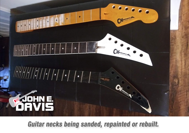 John Davis Guitar Neck Repair