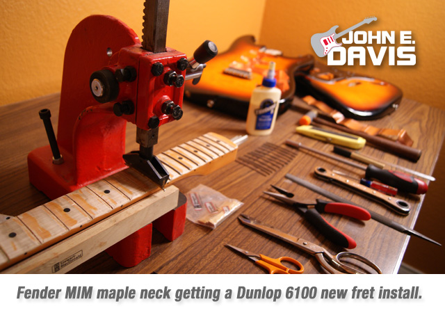 John Davis Guitar Neck Repair