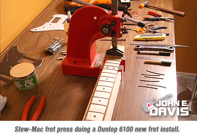 John Davis Guitar Neck Repair