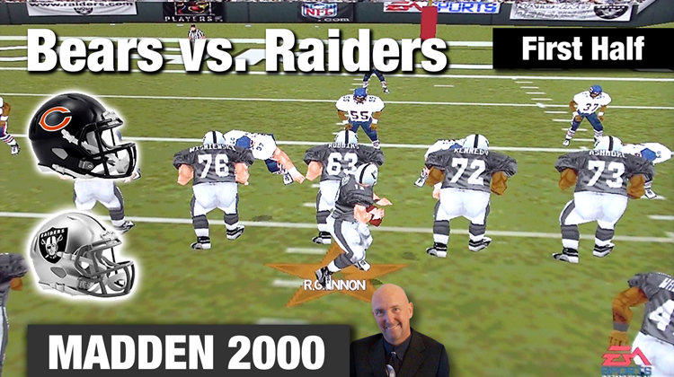 Madden NFL 2000 Bears vs. Raiders