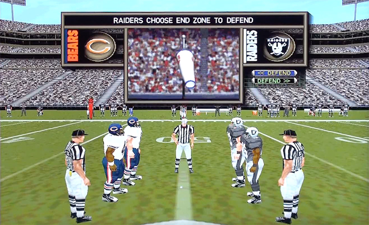 Madden NFL 2000 Bears vs. Raiders