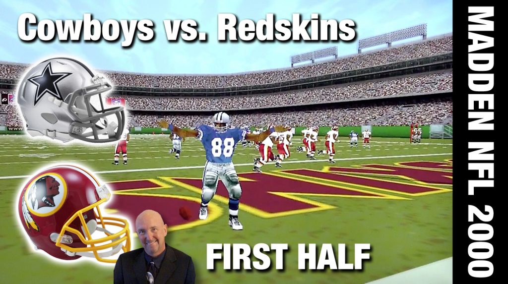 Madden NFL 2000 Cowboys Redskins