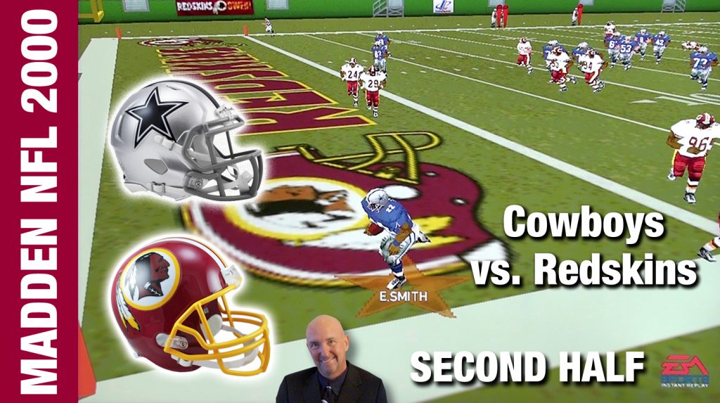 Madden NFL 2000 Cowboys Redskins