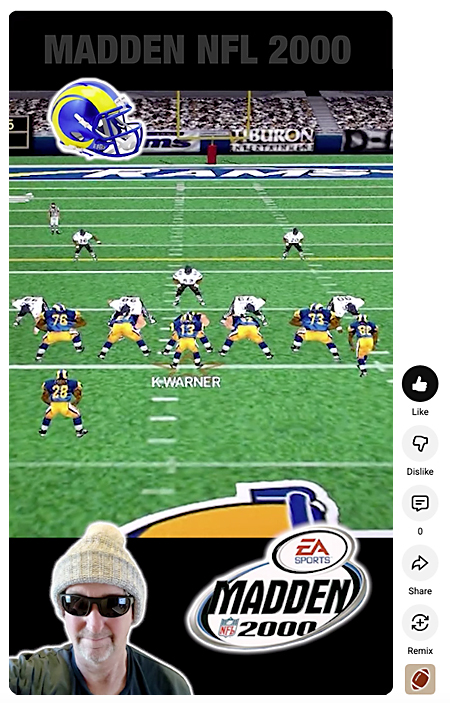 Madden NFL Kurt Warner Rams