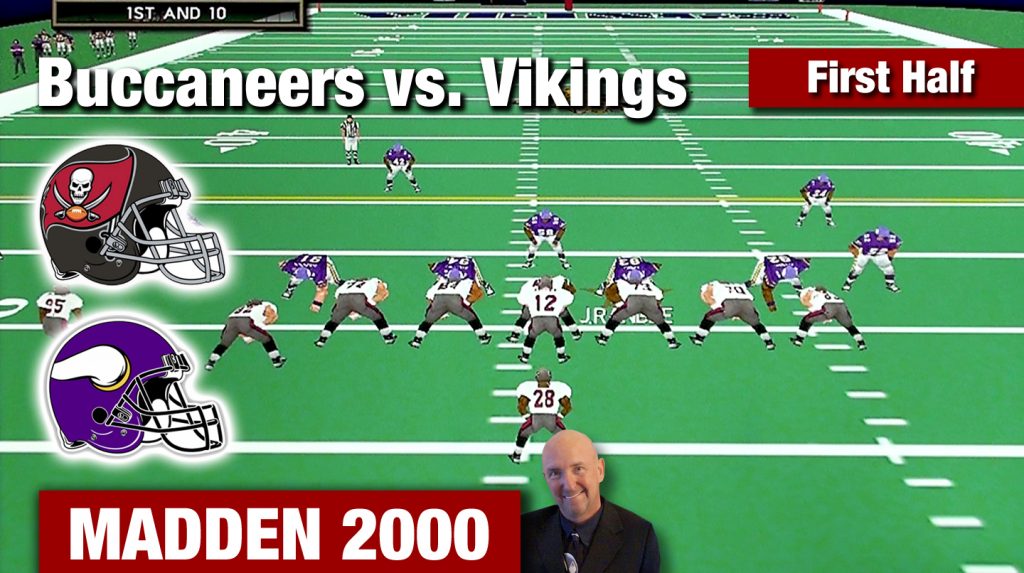 Madden NFL 2000 Bucs vs Vikings video