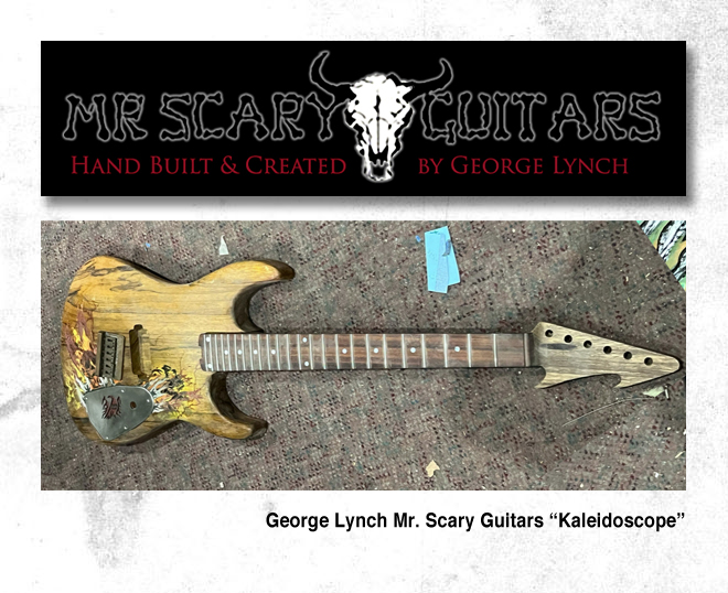 Mr Scary Guitars Kaleidoscope Guitar