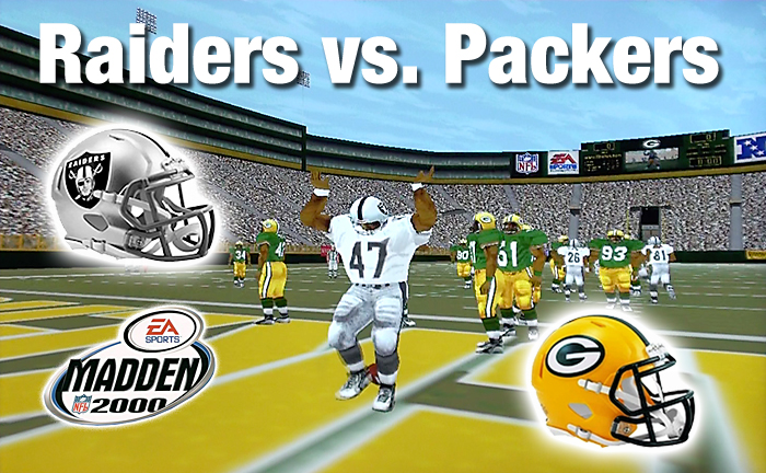 Raiders vs. Packers Madden
