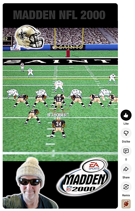Madden NFL 2000 RB Ricky Williams
