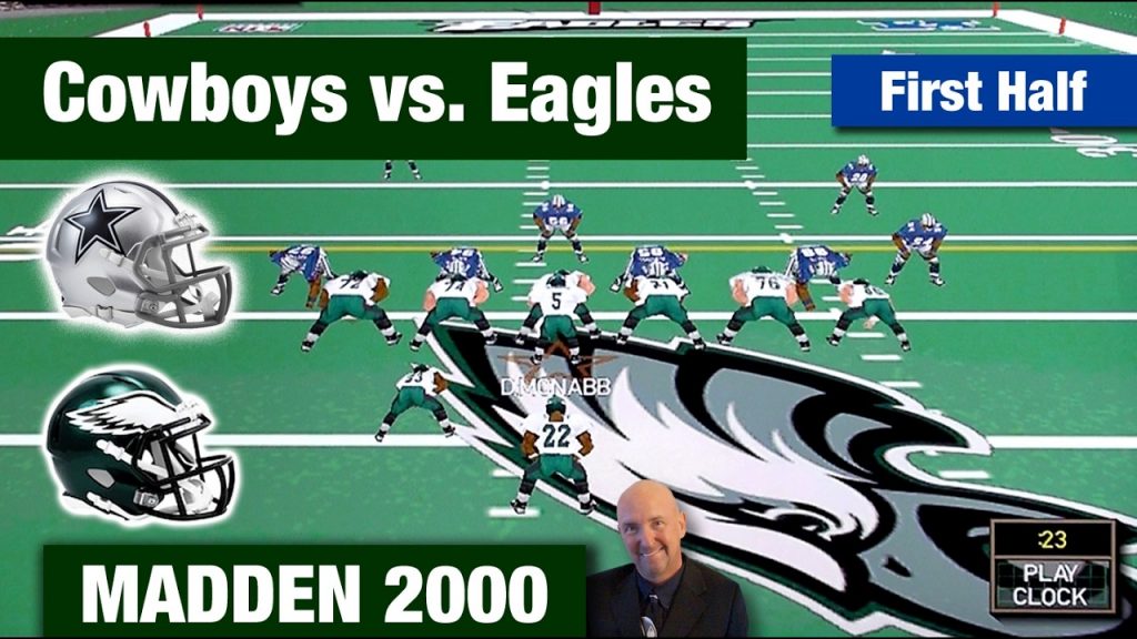 Madden NFL 2000 Cowboys vs. Eagles Rivalry Game