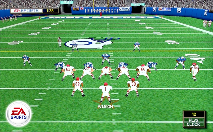 Madden NFL 2000 Kansas City Chiefs at Indianapolis Colts