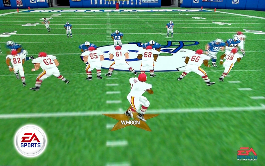 Madden NFL 2000 QB Warren Moon