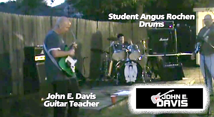 Guitar Video Archive John E. Davis Guitarist Live Guitar Solo