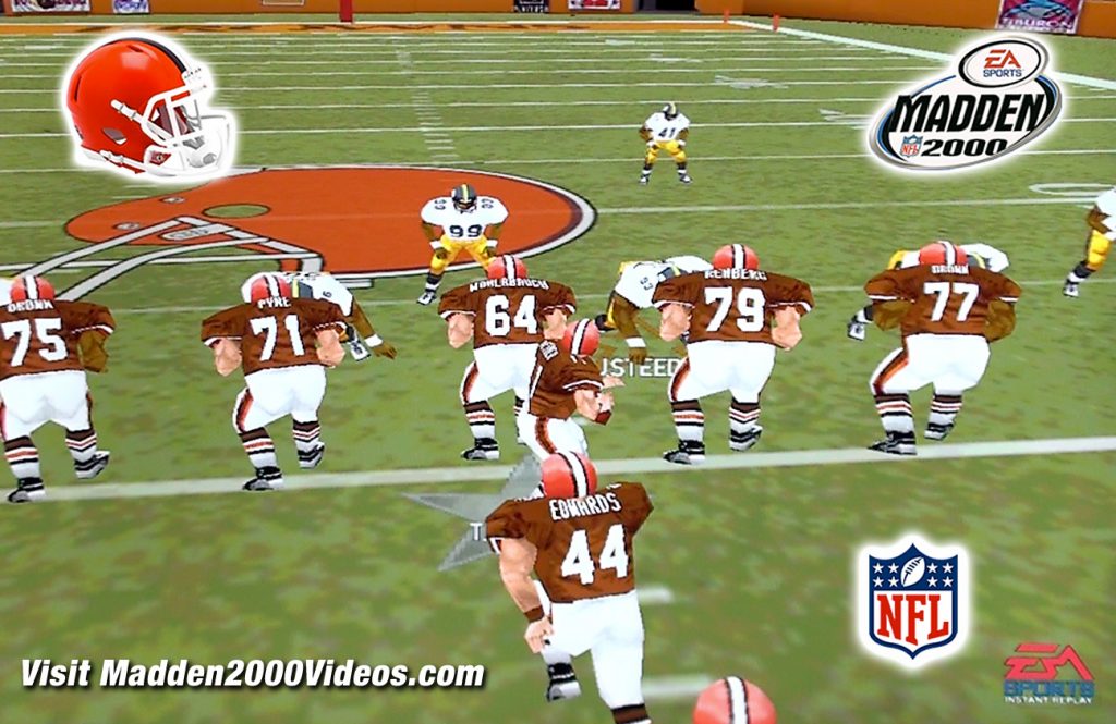 Madden NFL 2000 Video Photo Browns Offense